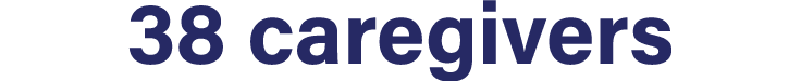 38 caregivers