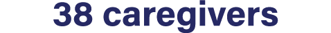 38 caregivers